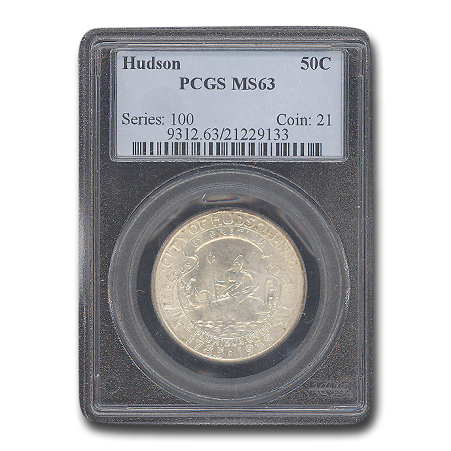 Buy 1935 Hudson Half Dollar MS-63 PCGS