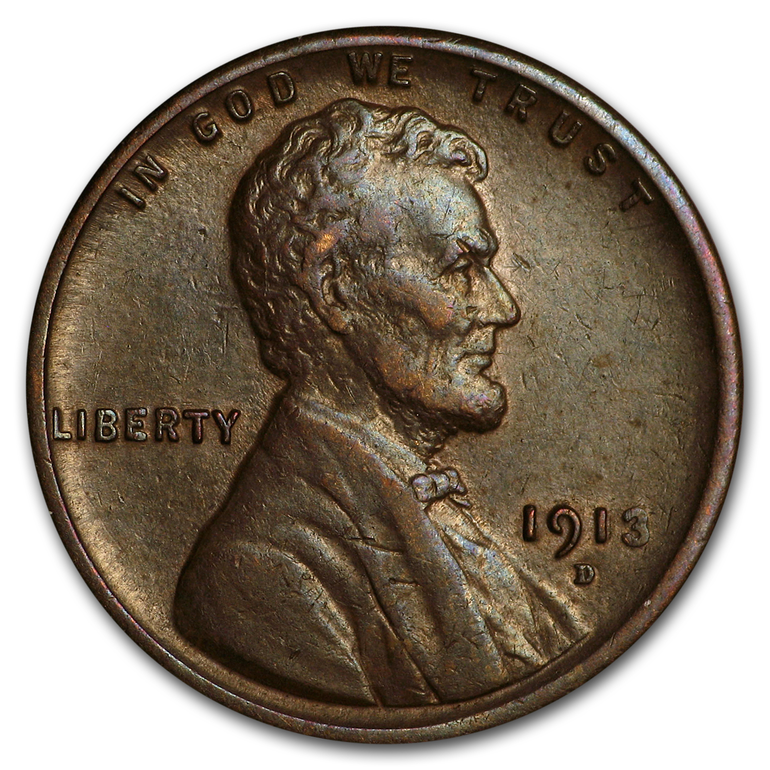 Buy 1913-D Lincoln Cent AU