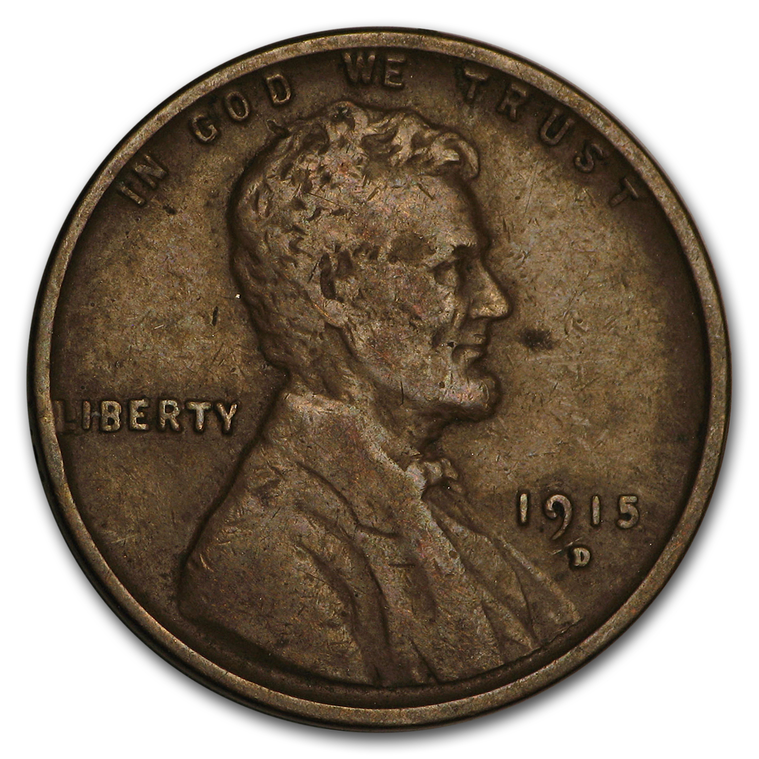 Buy 1915-D Lincoln Cent Fine