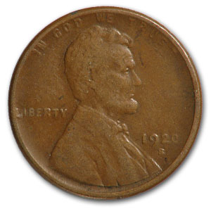 Buy 1920-S Lincoln Cent VF