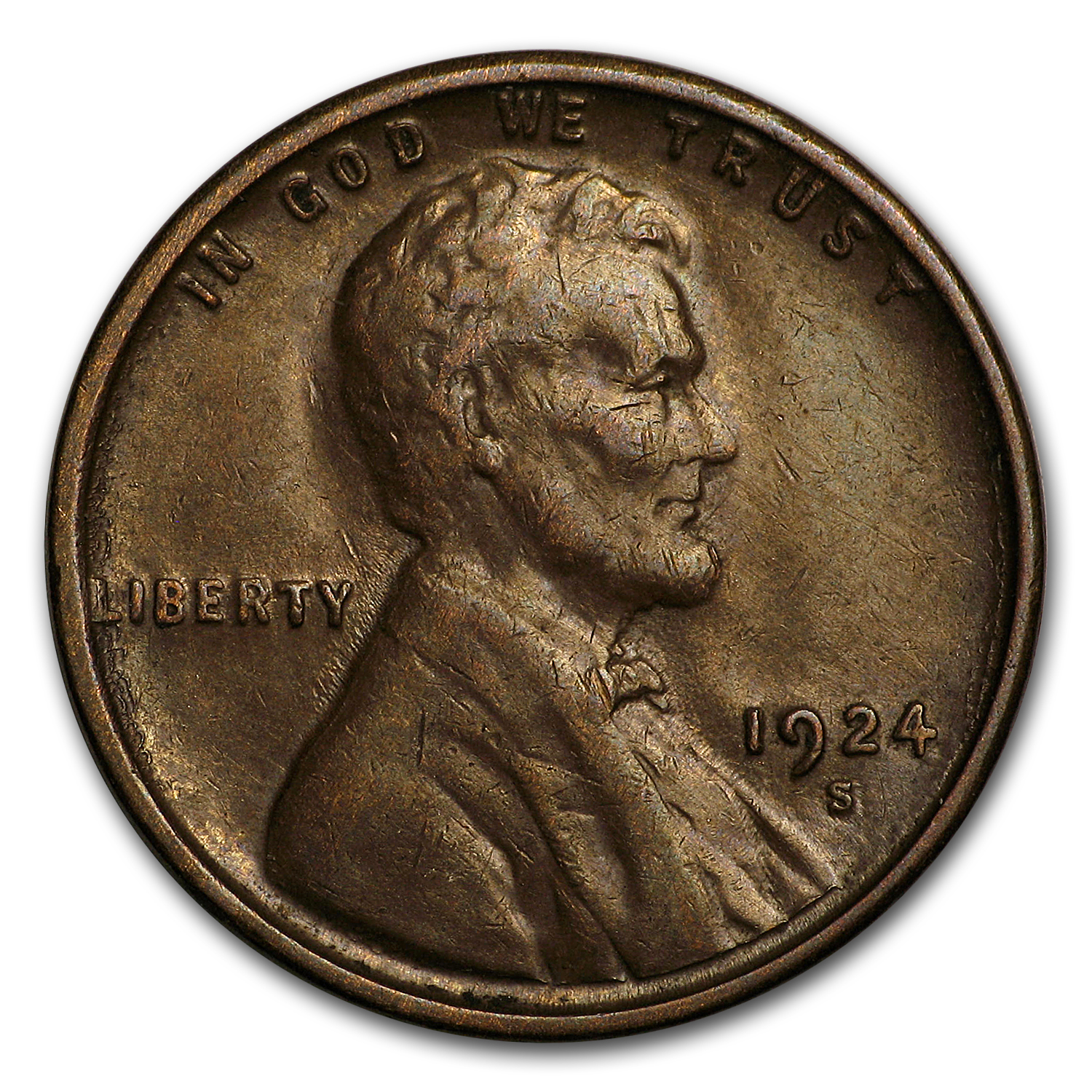 Buy 1924-S Lincoln Cent AU