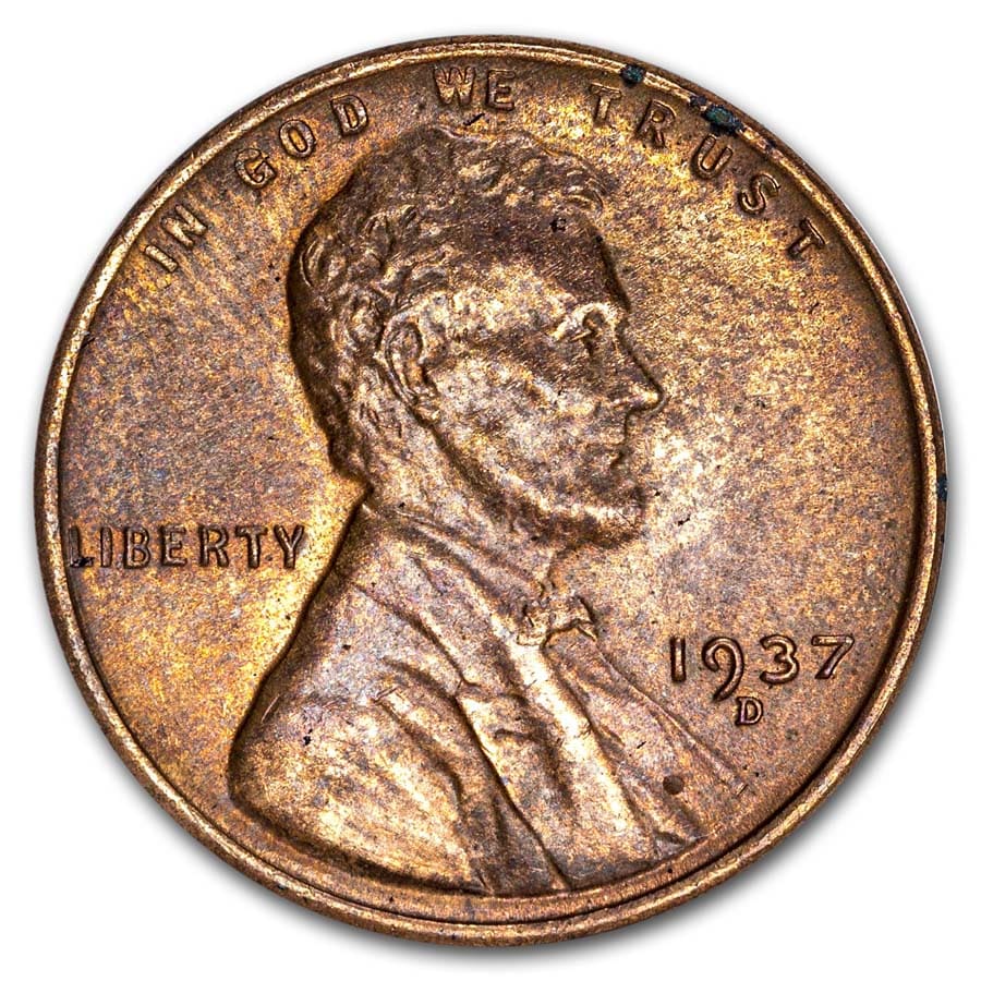 Buy 1937-D Lincoln Cent BU (Red/Brown)