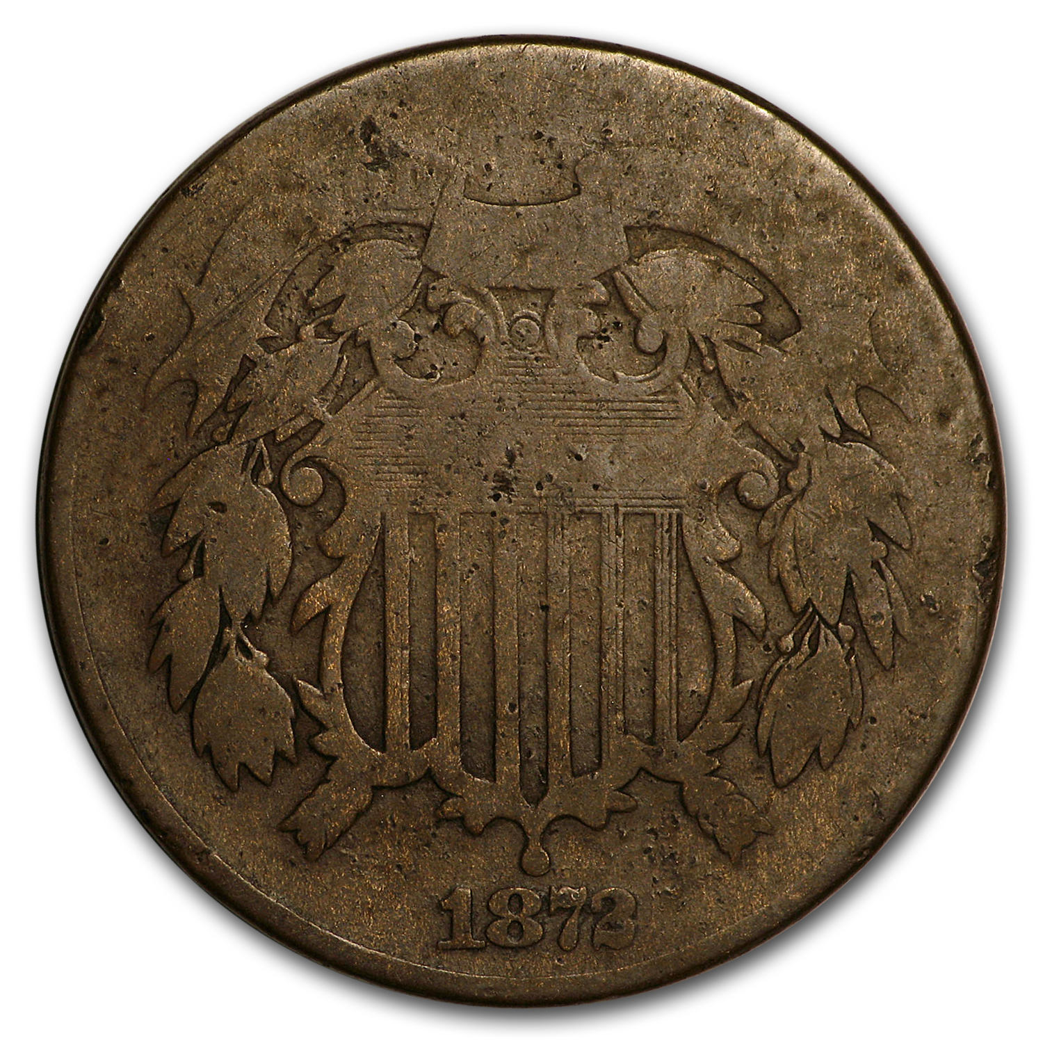 Buy 1872 Two Cent Piece Good