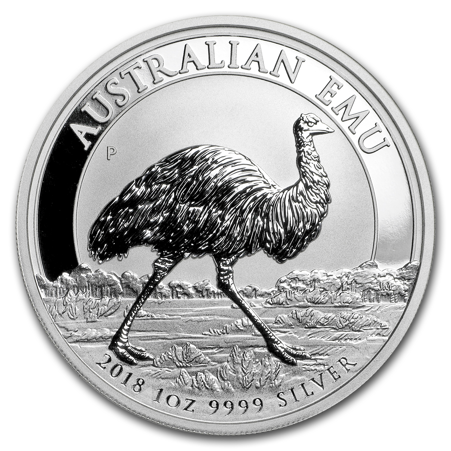 Buy 2018 Australia 1 oz Silver Emu BU
