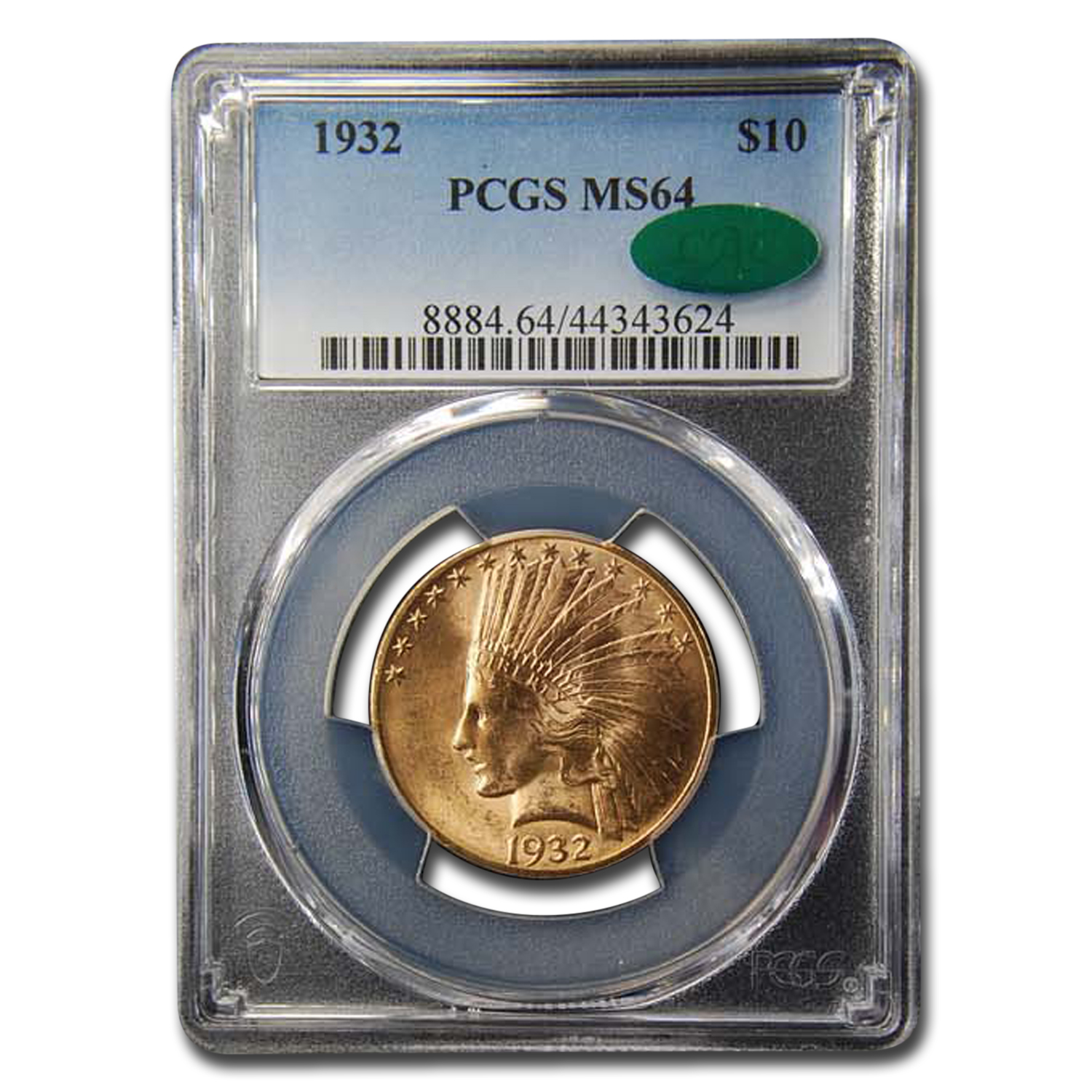 Buy MS-64 PCGS CAC 1932 $10 Indian Gold Eagle