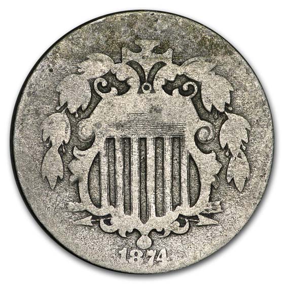 Buy 1874 Shield Nickel AG