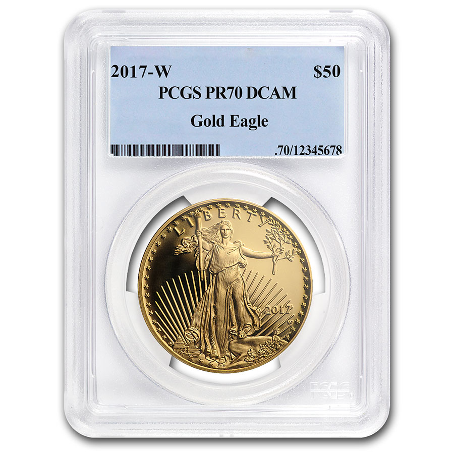 Buy 2017-W 1 oz Proof American Gold Eagle PR-70 DCAM PCGS