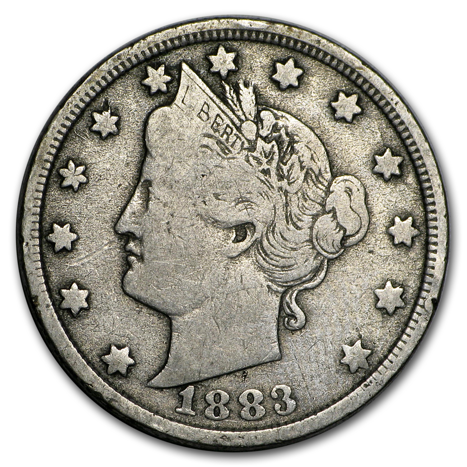 Buy 1883 Liberty Head V Nickel No Cents Good-Fine