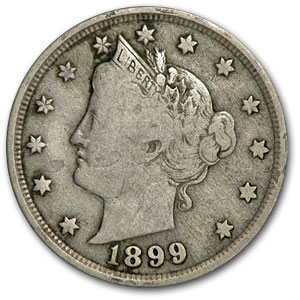 Buy 1899 Liberty Head V Nickel Fine