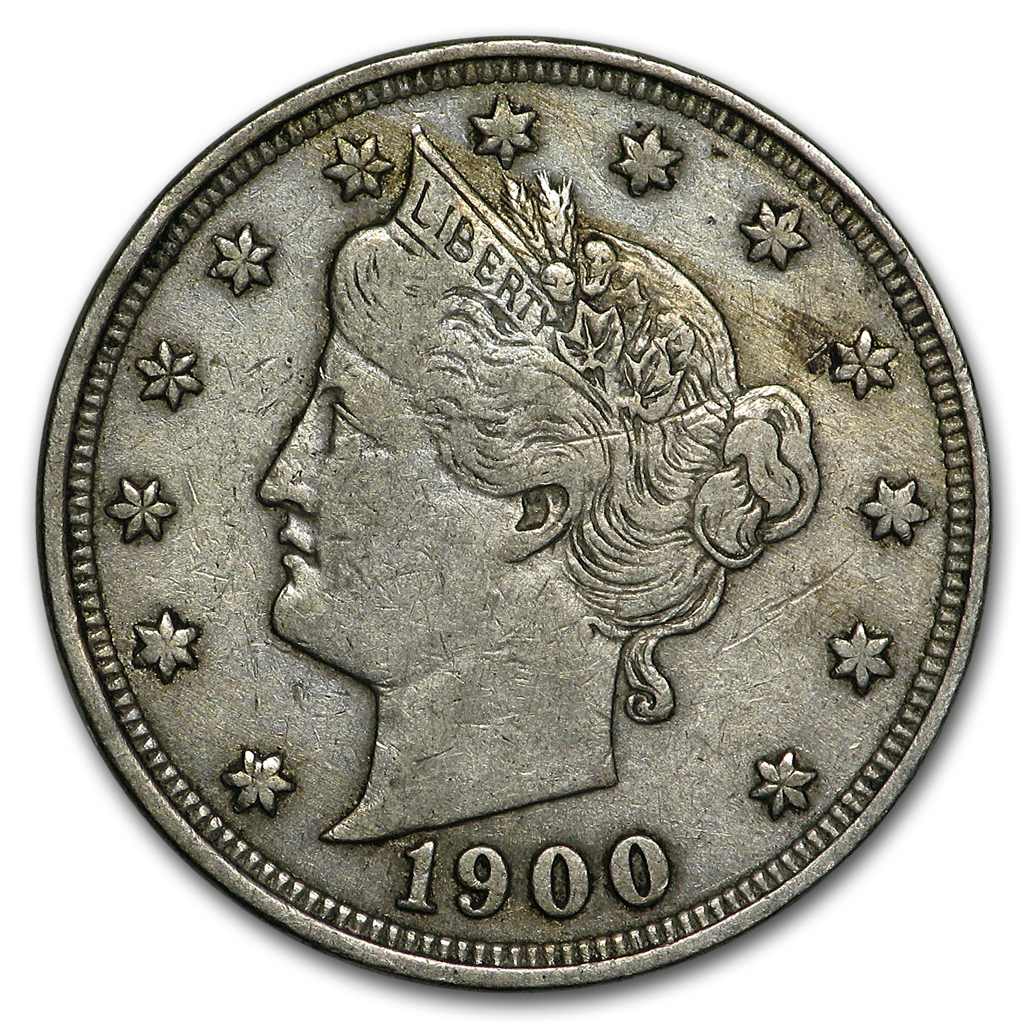 Buy 1900 Liberty Head V Nickel VF
