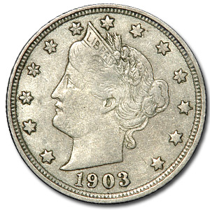 Buy 1903 Liberty Head V Nickel XF