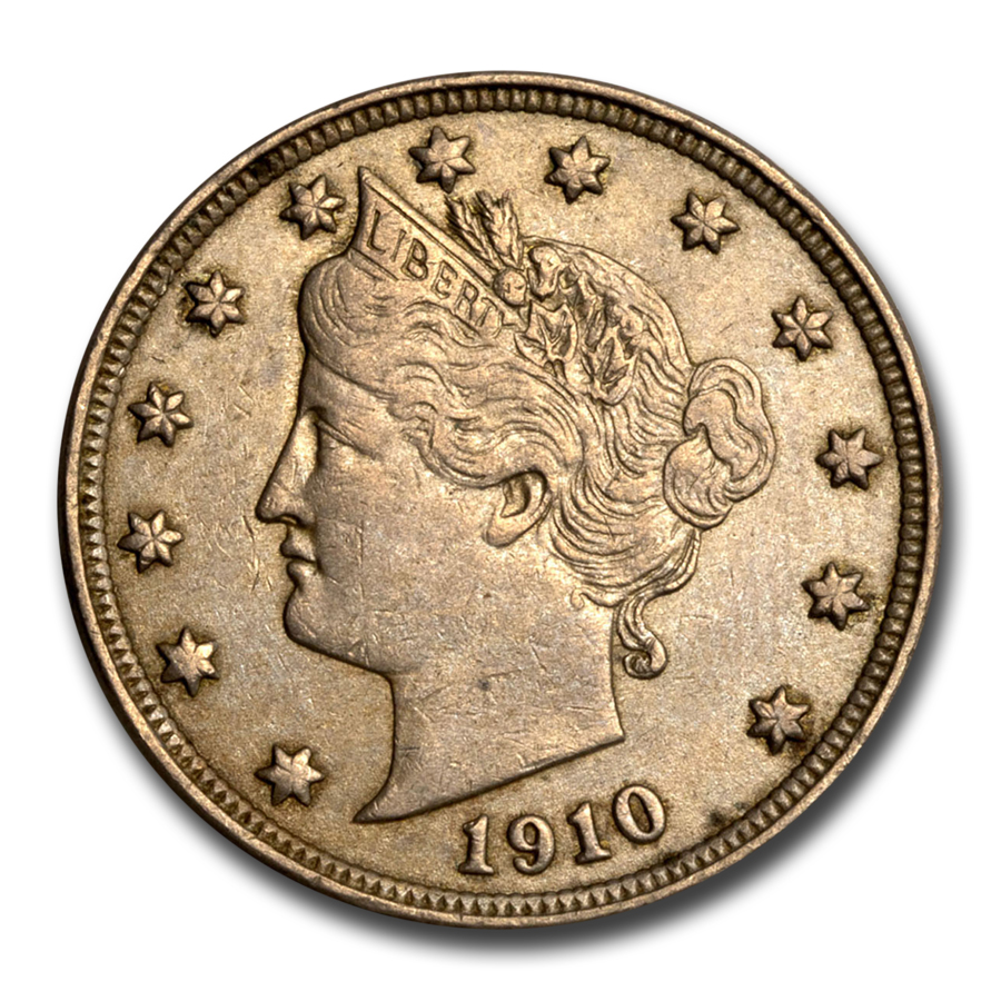 Buy 1910 Liberty Head V Nickel XF