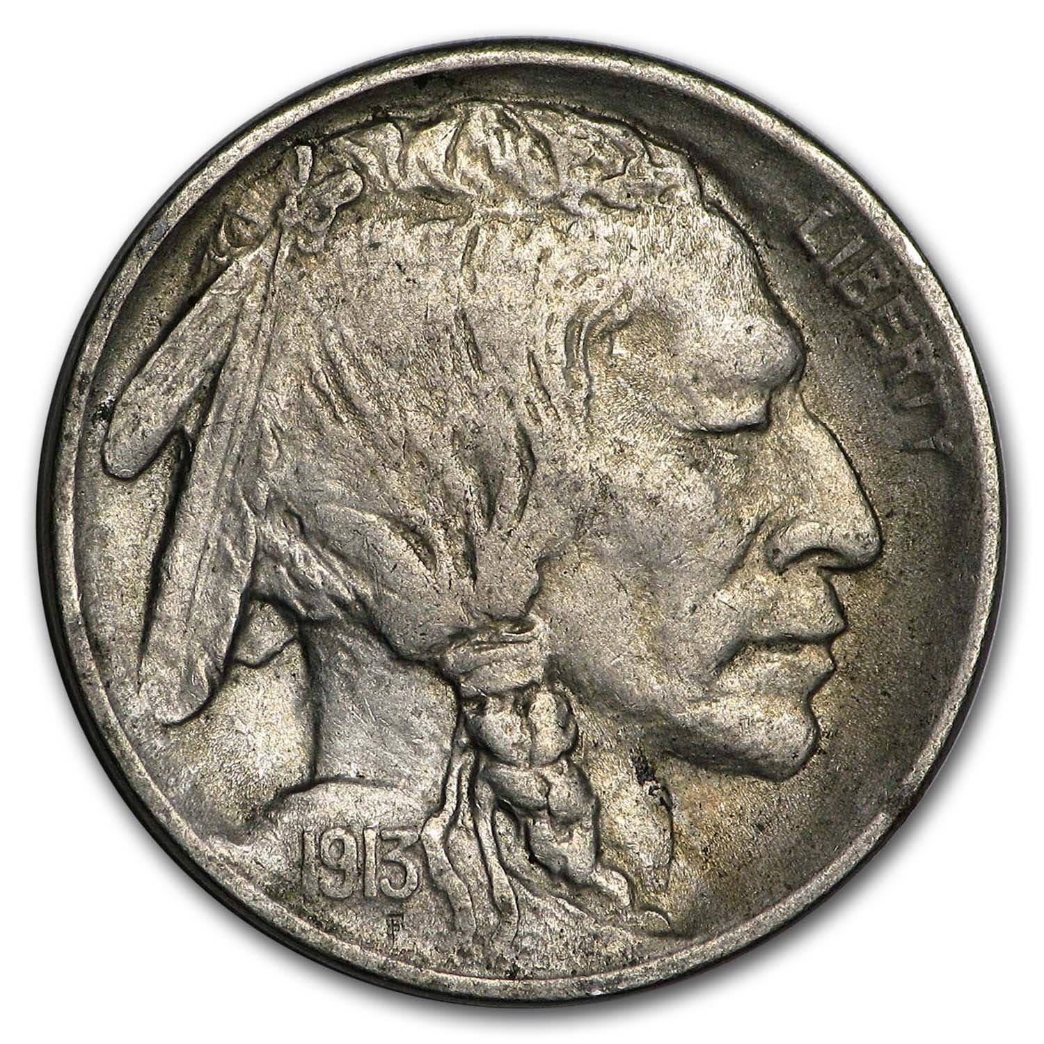 Buy 1913 Type-I Buffalo Nickel AU