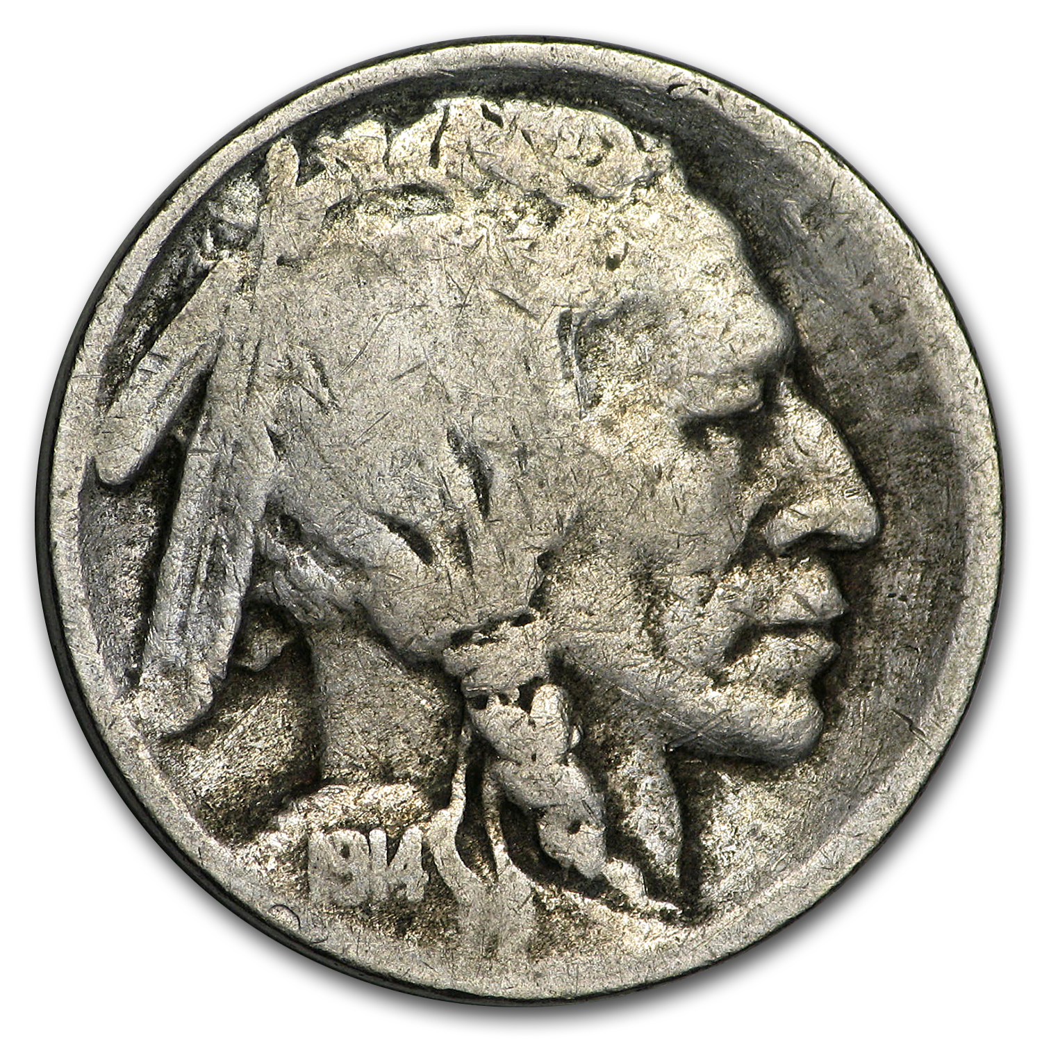 Buy 1914-D Buffalo Nickel Good