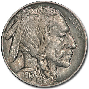 Buy 1915 Buffalo Nickel AU