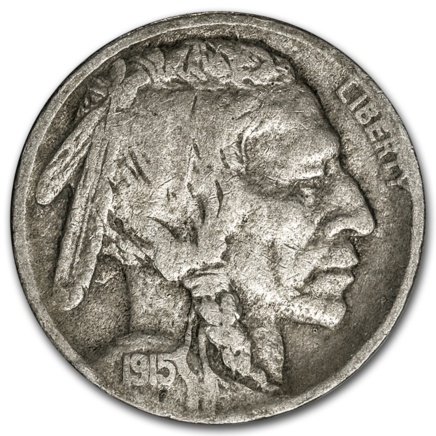 Buy 1915-D Buffalo Nickel VG