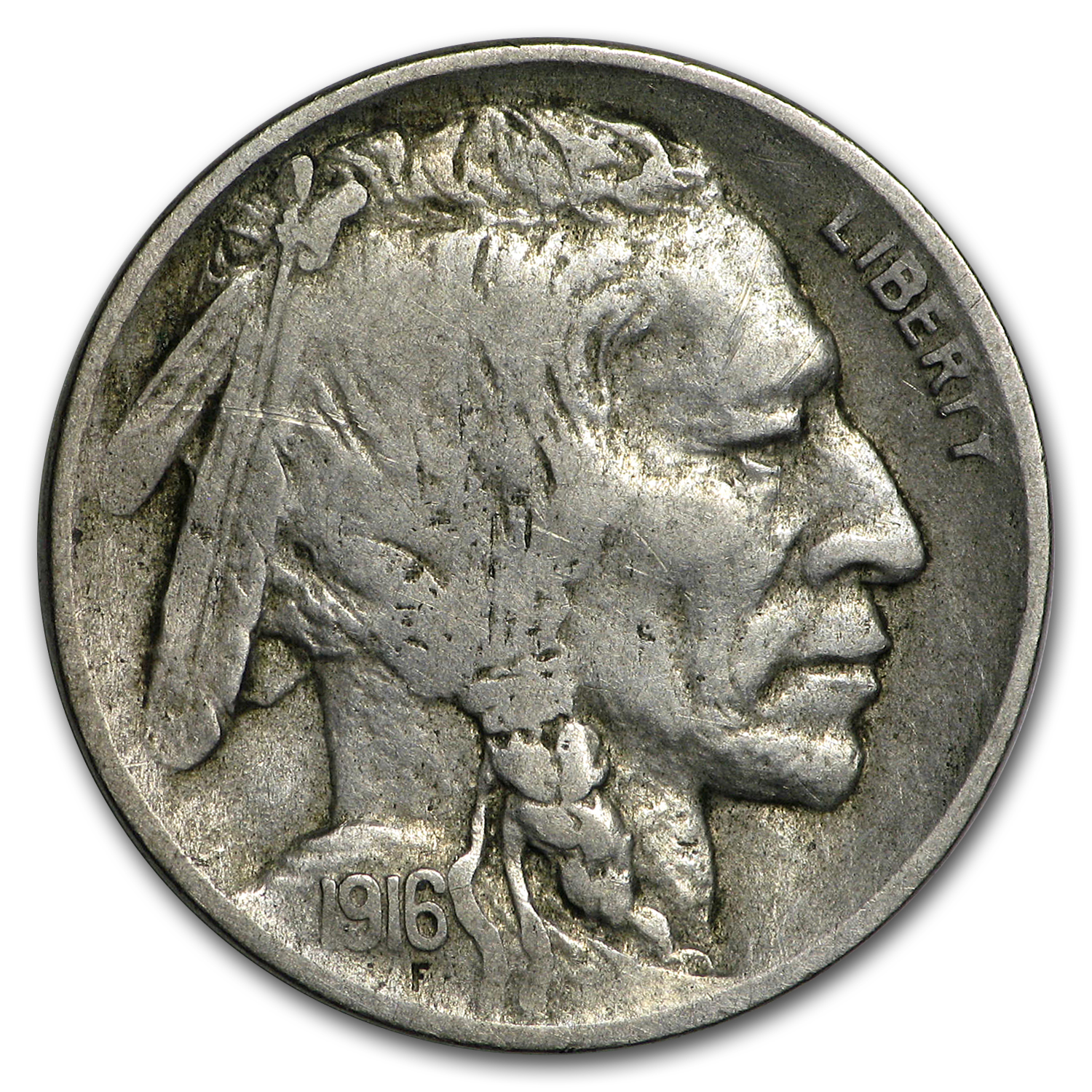 Buy 1916-D Buffalo Nickel VF
