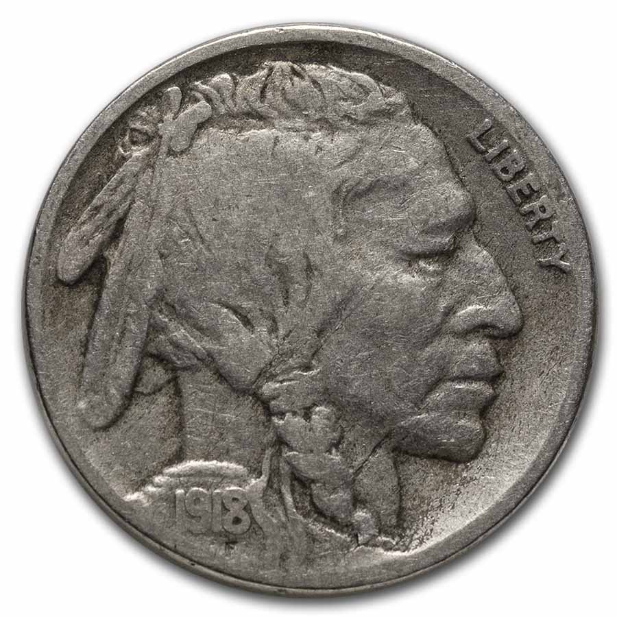 Buy 1918-S Buffalo Nickel VG