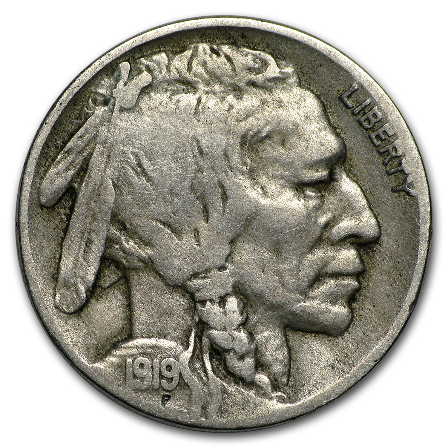 Buy 1919-D Buffalo Nickel Fine
