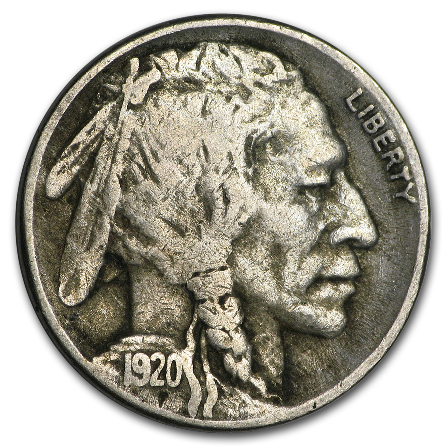 Buy 1920-S Buffalo Nickel Fine