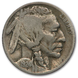 Buy 1924-D Buffalo Nickel VG