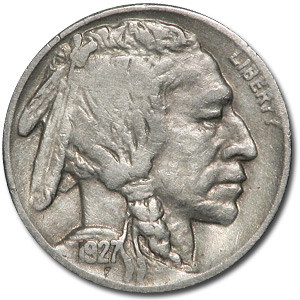 Buy 1927-S Buffalo Nickel VF