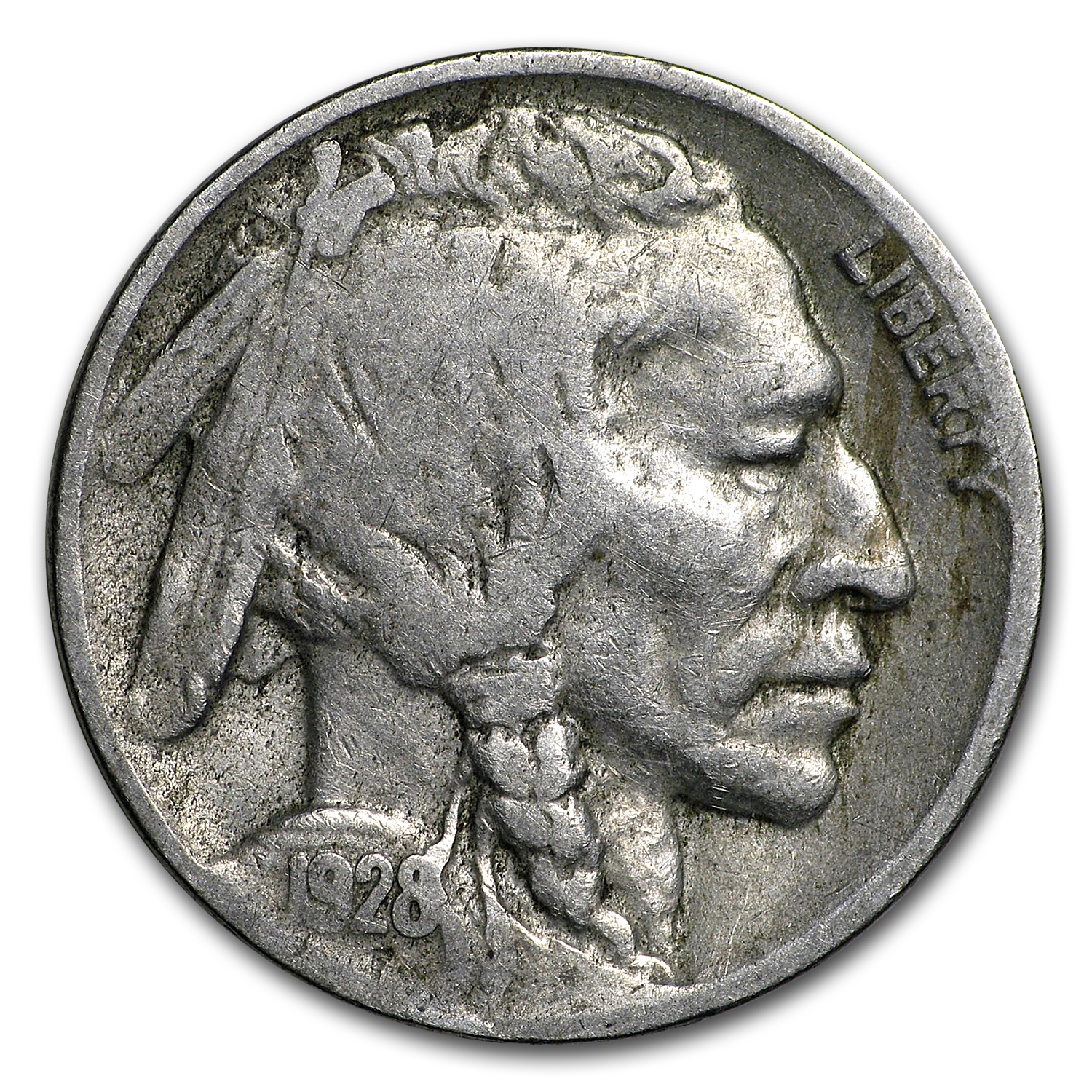 Buy 1928-D Buffalo Nickel Fine