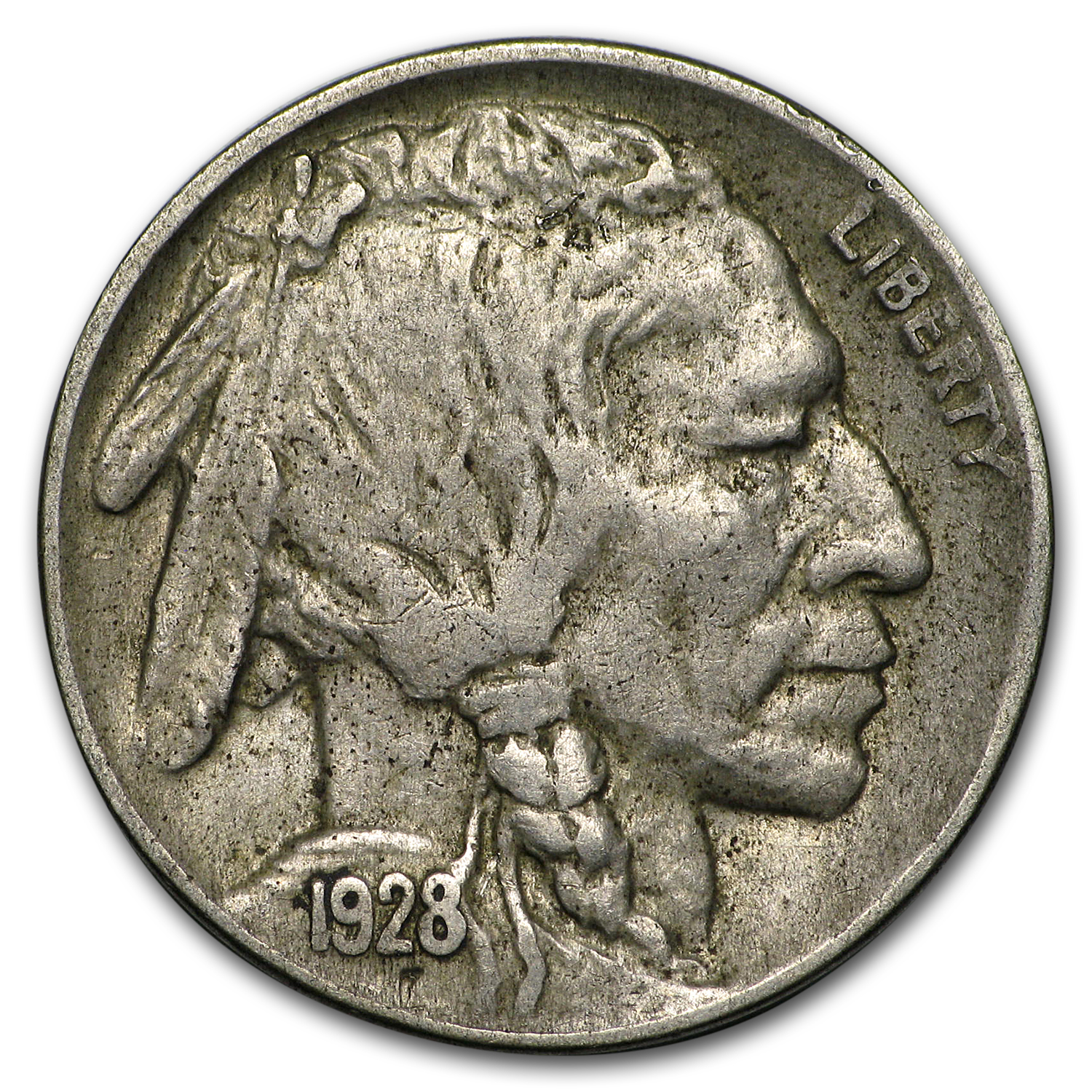 Buy 1928-D Buffalo Nickel XF