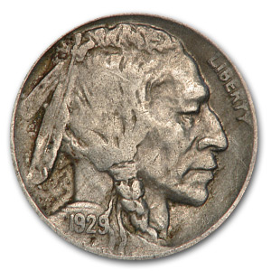 Buy 1929-D Buffalo Nickel Fine