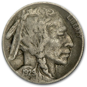 Buy 1929-D Buffalo Nickel VF