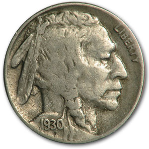 Buy 1930-S Buffalo Nickel Fine