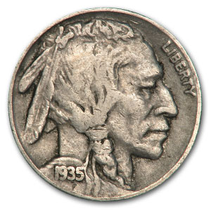 Buy 1935-S Buffalo Nickel VF