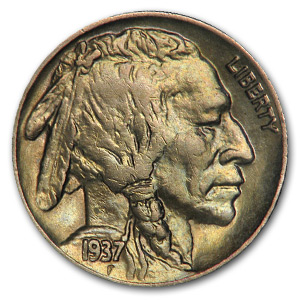Buy 1937 Buffalo Nickel AU
