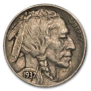 Buy 1937-S Buffalo Nickel XF