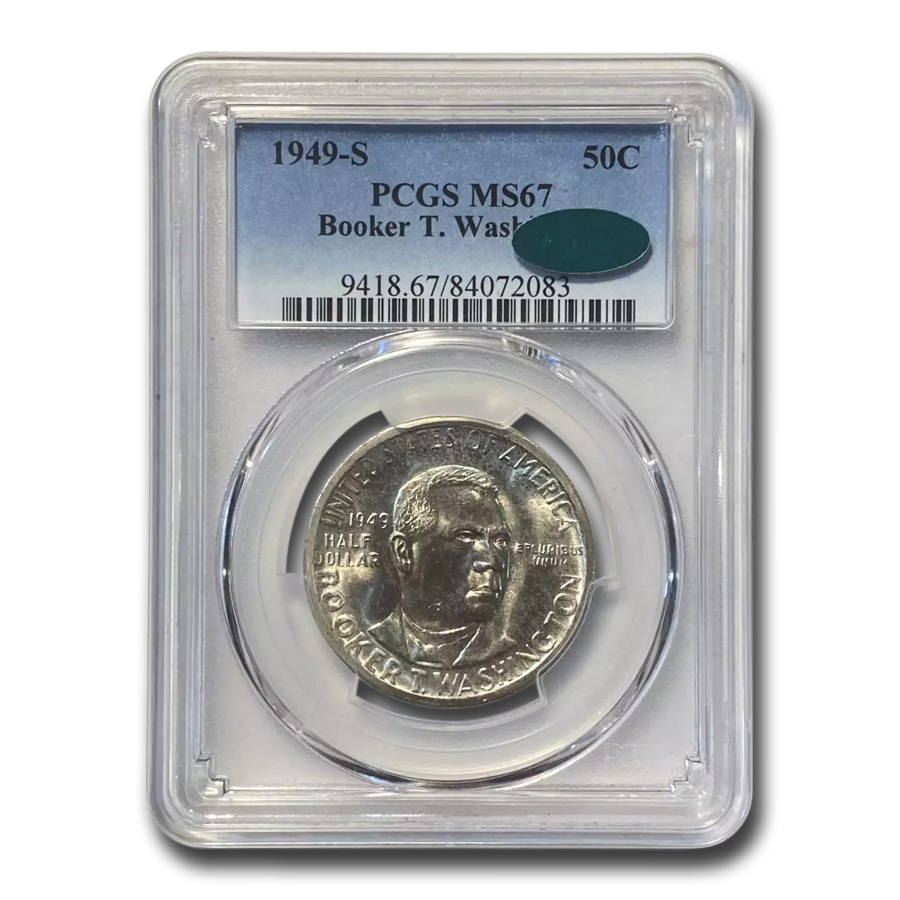 Buy 1949-S Booker T. Washington Half Dollar MS-67 PCGS CAC - Click Image to Close