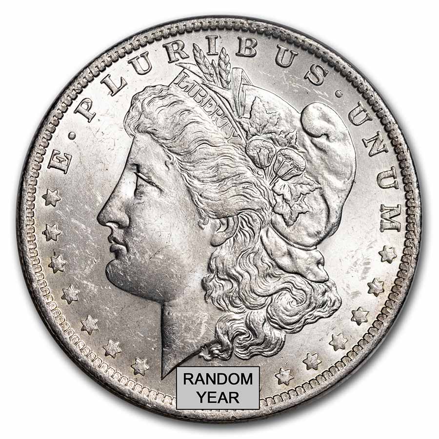 Buy 1878-1904 Morgan Silver Dollar BU (Random Year)