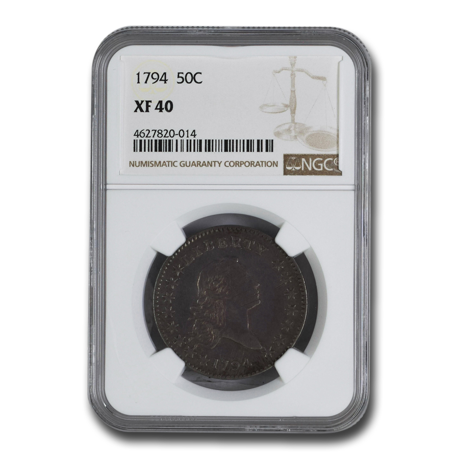 Buy 1794 Flowing Hair Half Dollar XF-40 NGC - Click Image to Close