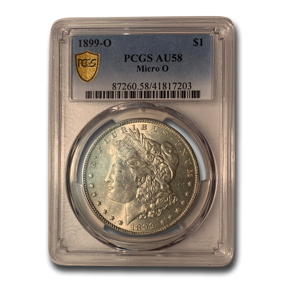 Buy 1899-O Morgan Dollar AU-58 PCGS (Micro O)
