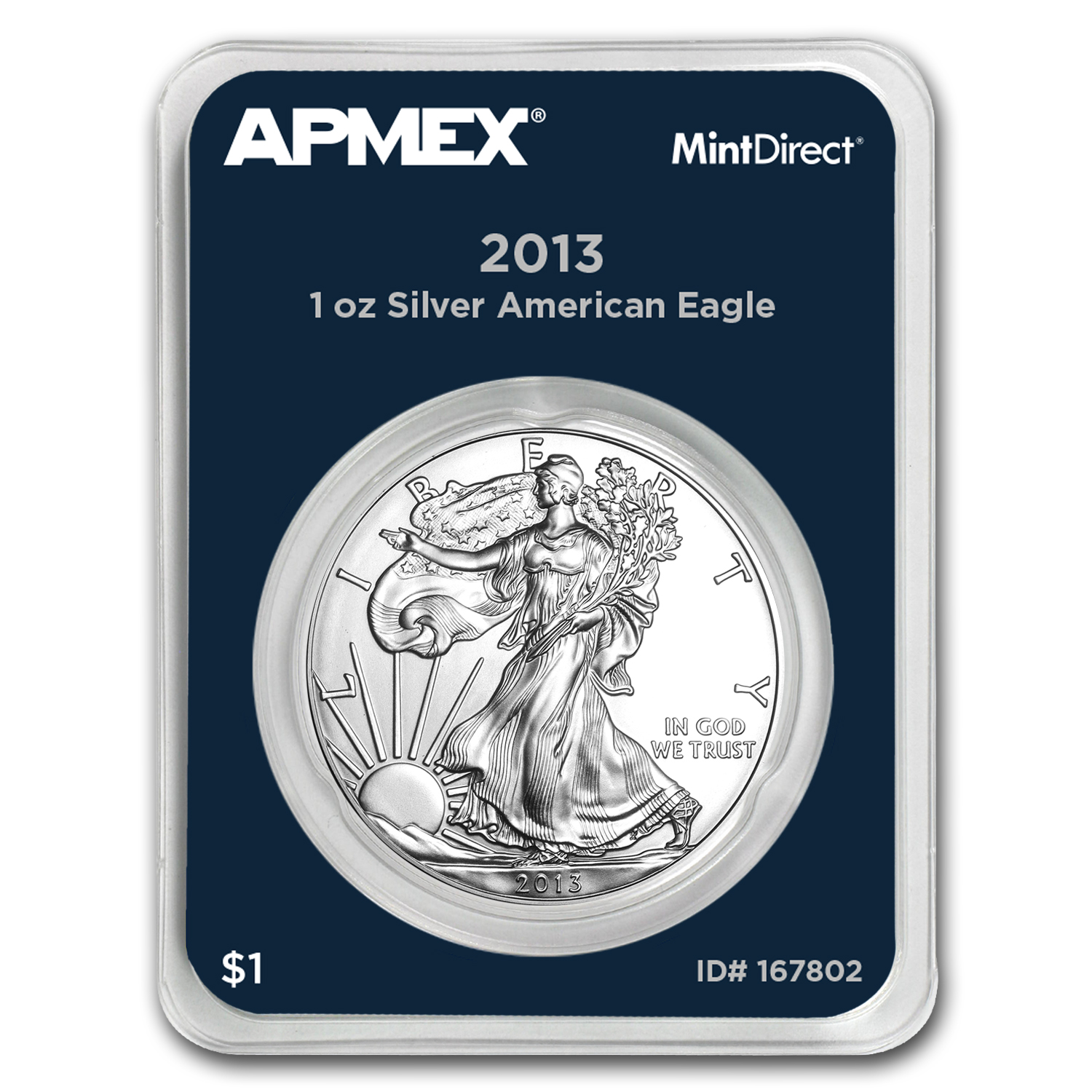 Buy 2013 1 oz American Silver Eagle (MintDirect? Single)