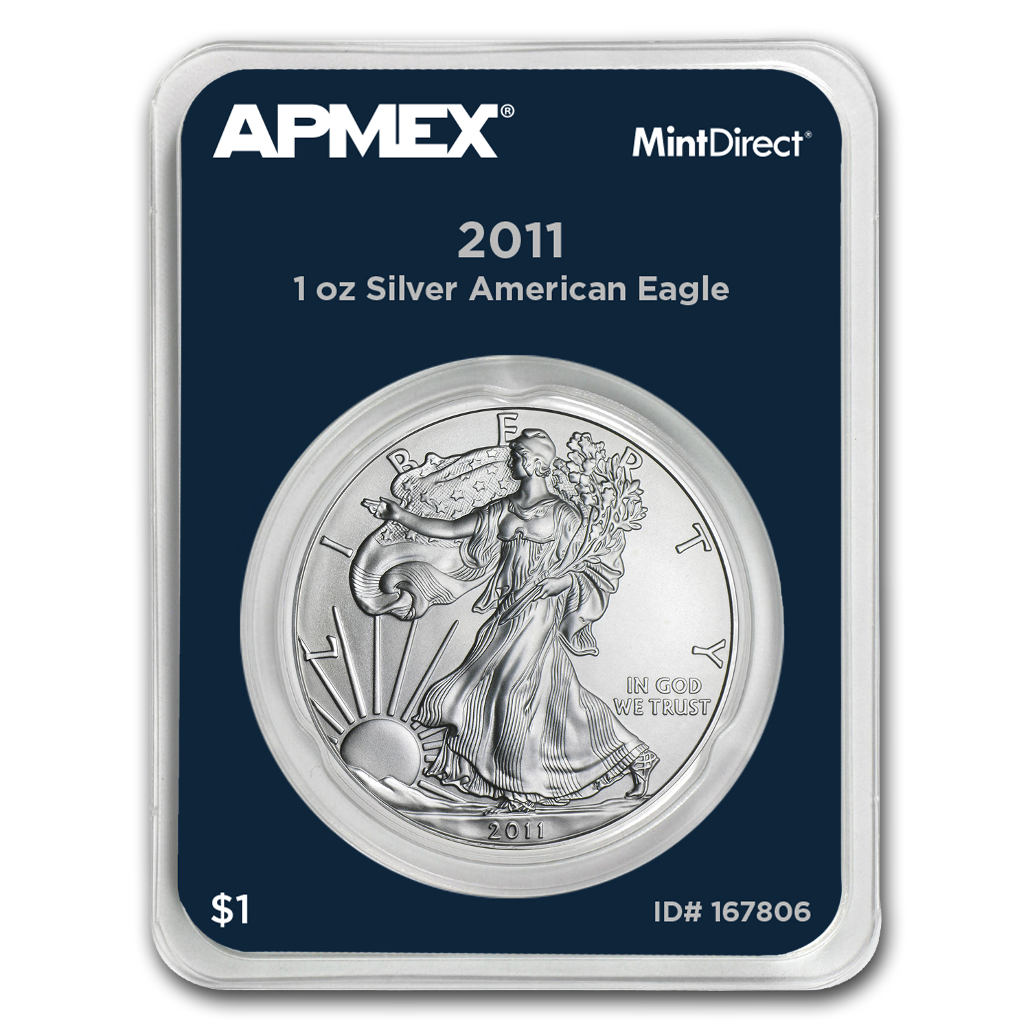 Buy 2011 1 oz American Silver Eagle (MintDirect? Single)