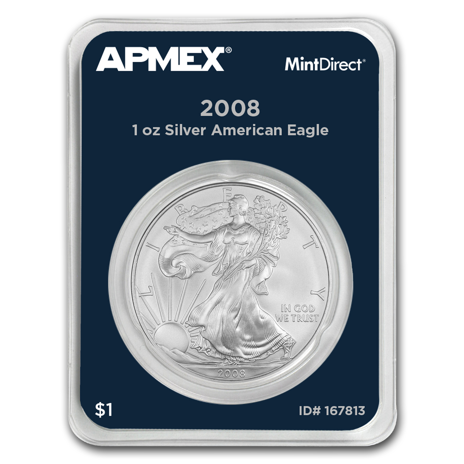 Buy 2008 1 oz American Silver Eagle (MintDirect? Single)