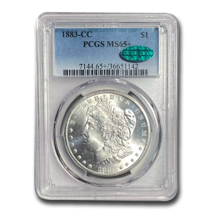 Buy 1883-CC Morgan Dollar MS-65+ PCGS CAC