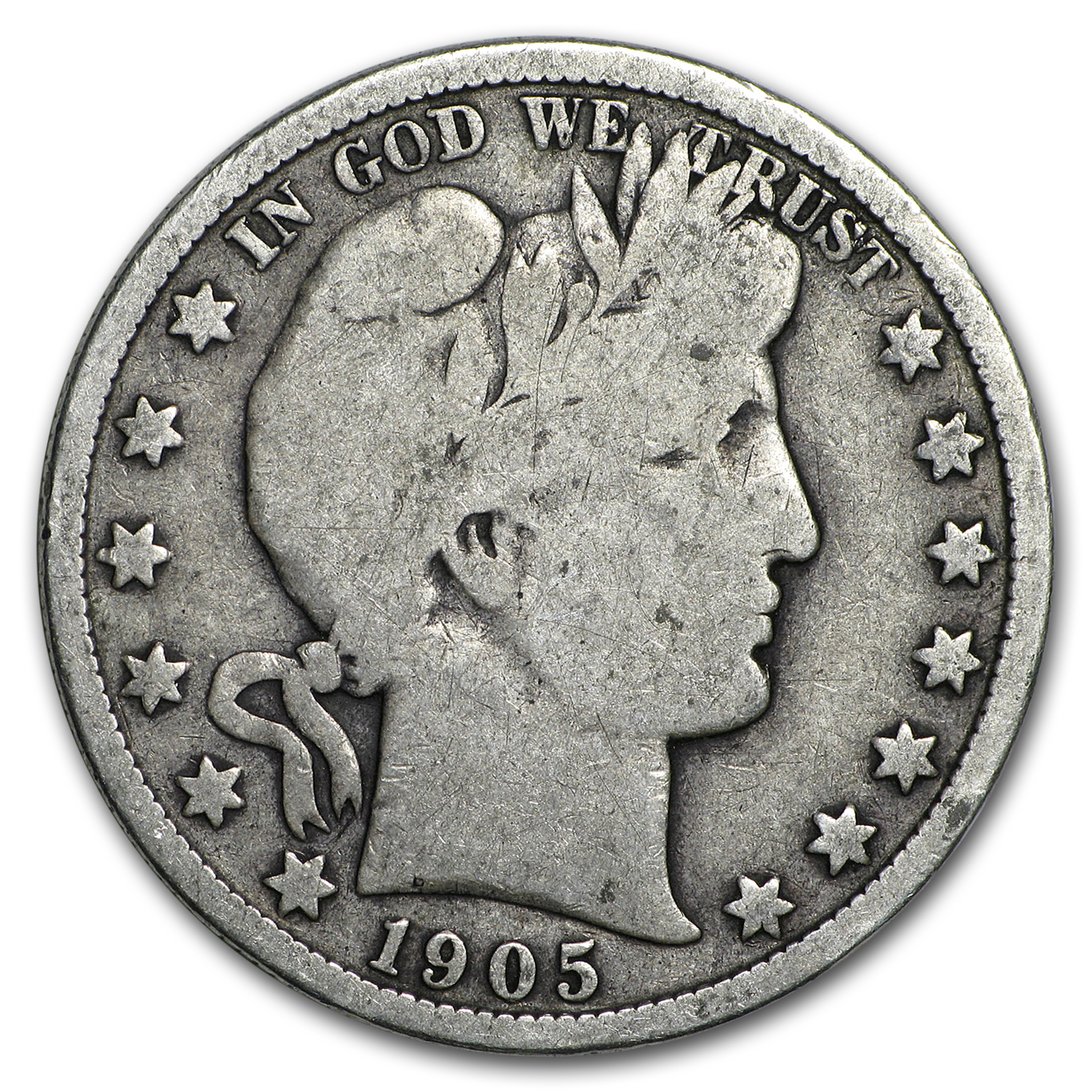 Buy 1905 Barber Half Dollar VG