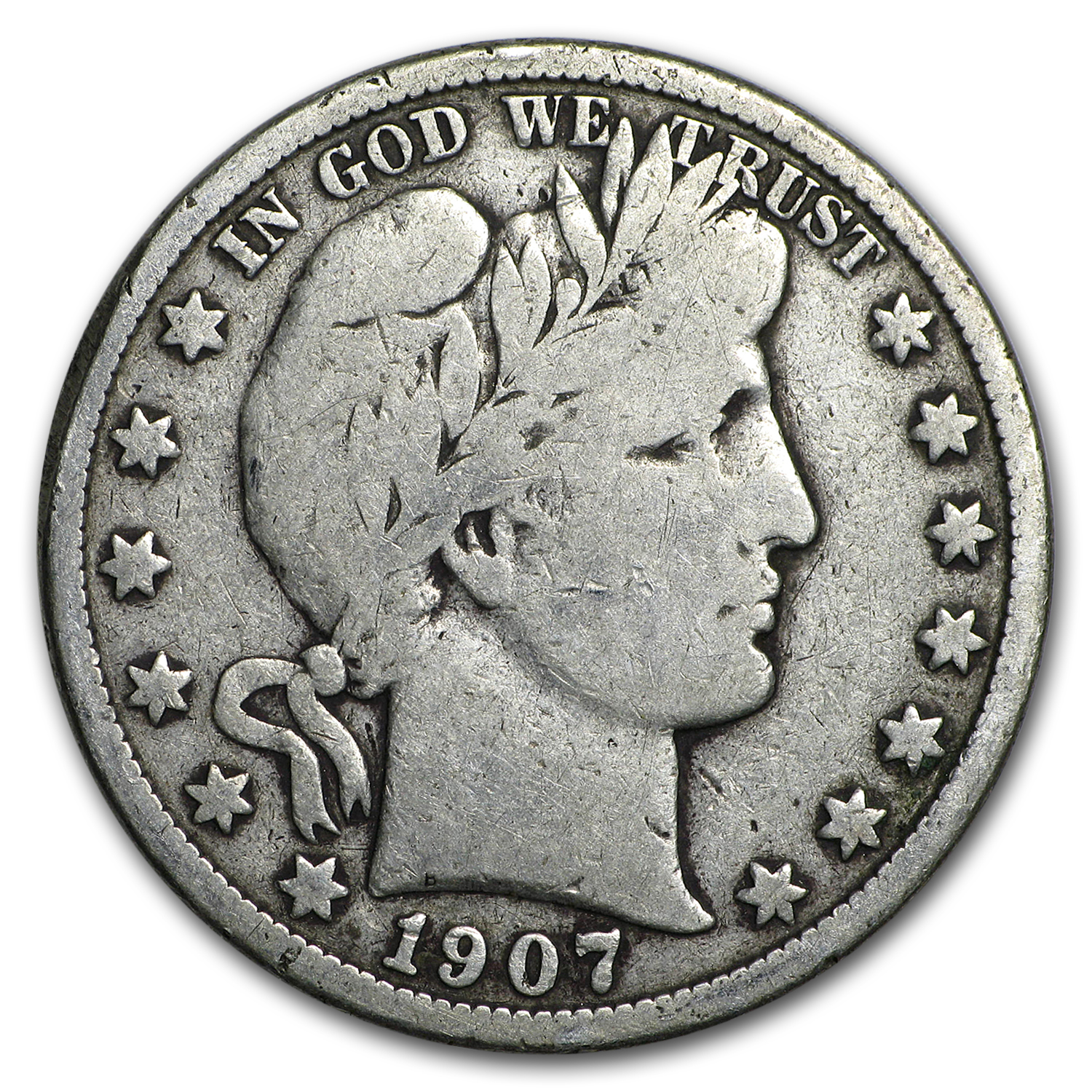 Buy 1907-O Barber Half Dollar VG