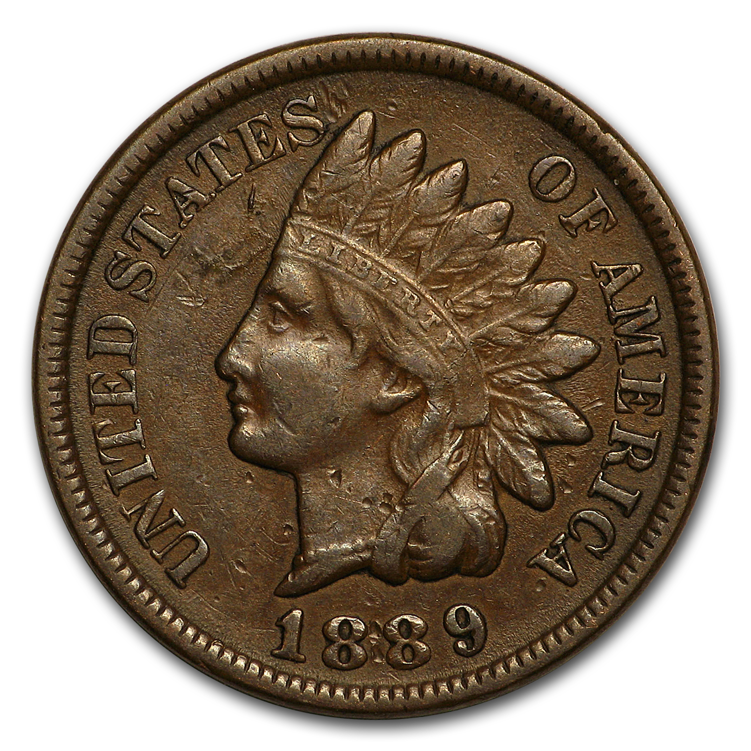 Buy 1889 Indian Head Cent XF - Click Image to Close