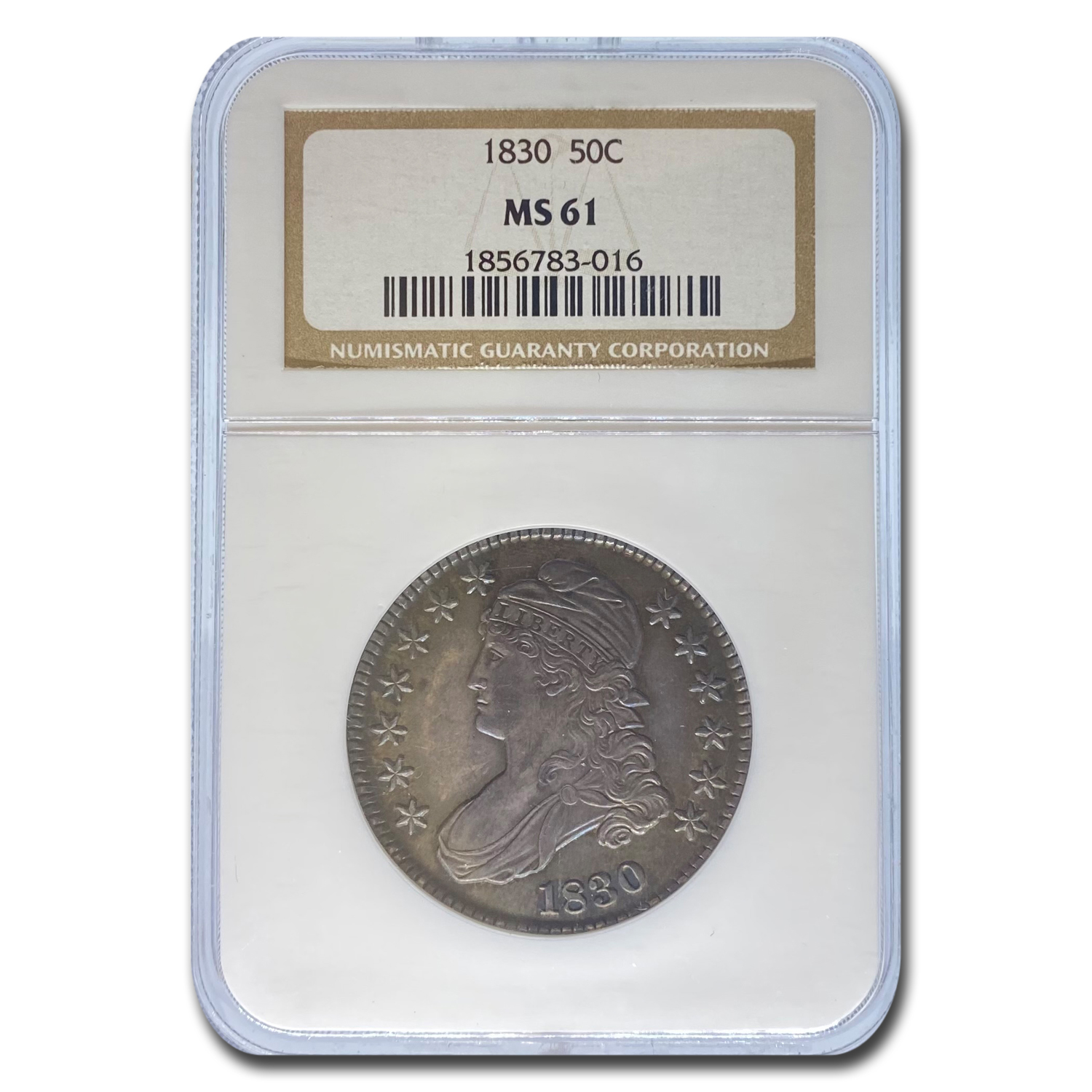 Buy 1830 Bust Half Dollar MS-61 NGC - Click Image to Close