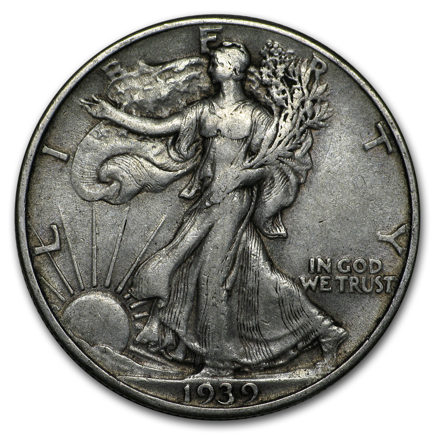 Buy 1939 Walking Liberty Half Dollar XF