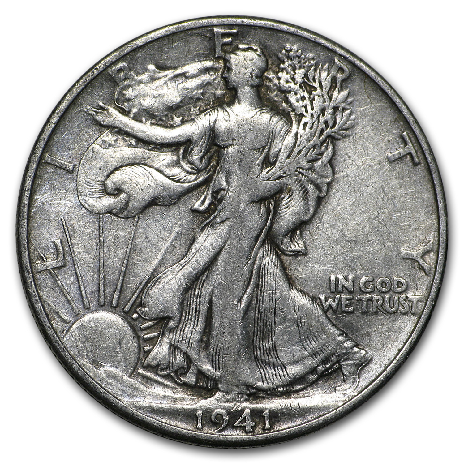 Buy 1941-D Walking Liberty Half Dollar VG/VF