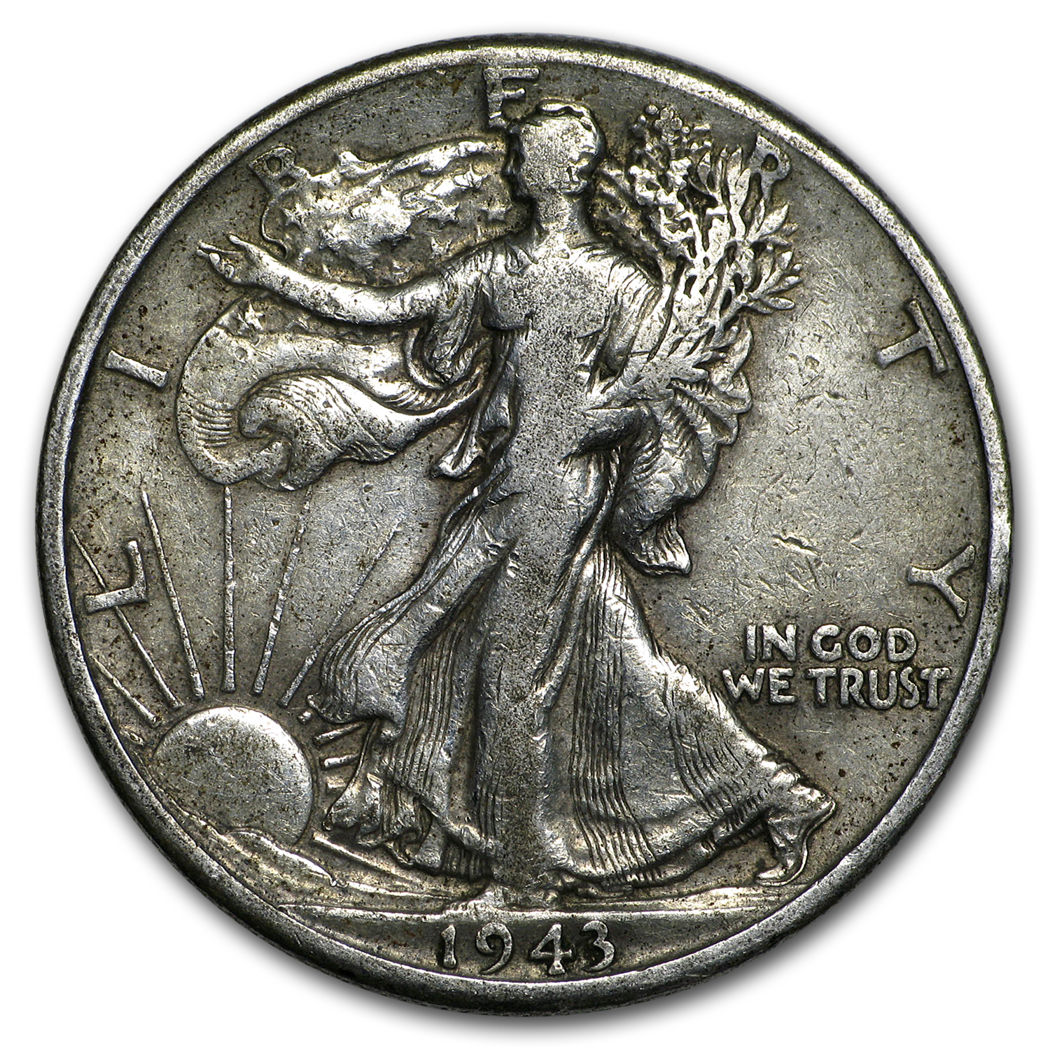 Buy 1943-D Walking Liberty Half Dollar Fine/VF