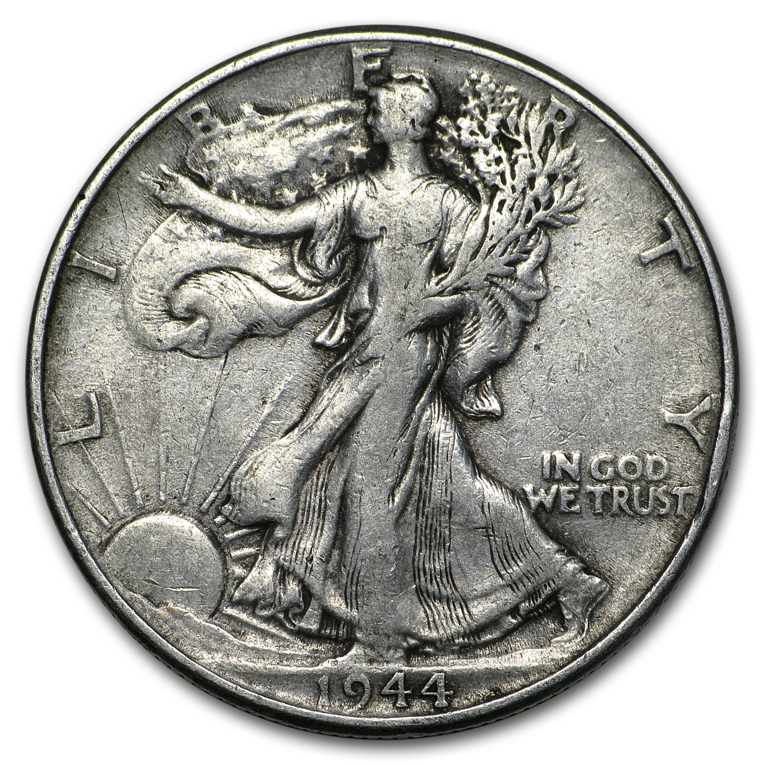 Buy 1944 Walking Liberty Half Dollar Fine/VF